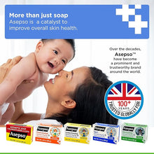 Load image into Gallery viewer, ASEPSO 4PKx 80g/2.8 oz Antibacterial Aloe Bar Soap, USA FDA REGISTERED PRODUCT