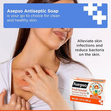 Load image into Gallery viewer, Have one to sell? Sell now ASEPSO 4pk x 80g/2.8oz Antibacterial Fresh Scent Bar Soap, USA FDA REGISTERED