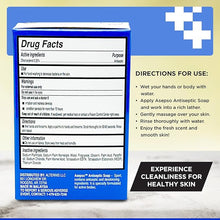 Load image into Gallery viewer, ASEPSO 4PKx 80g/2.8 oz Antibacterial Sport Bar Soap, USA FDA REGISTERED PRODUCT
